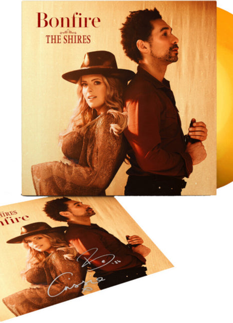 the album cover for Shires - Bonfire (sunset Vinyl)