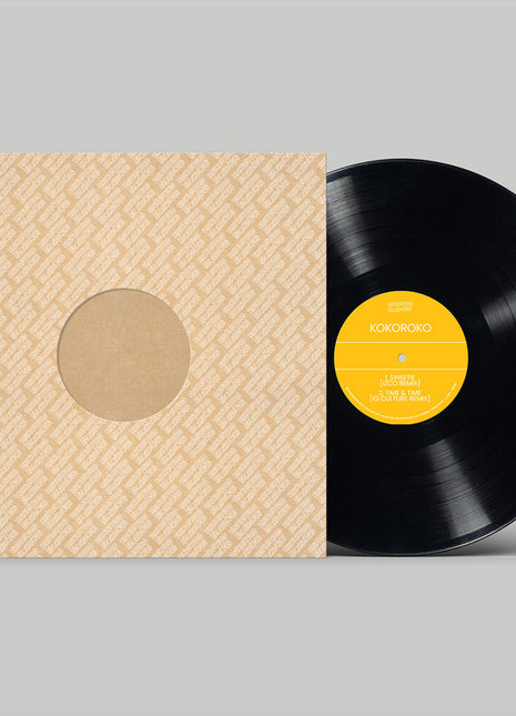 the album cover for Kokoroko - Brownswood Remix Editions 009 (Blk) (Uk)