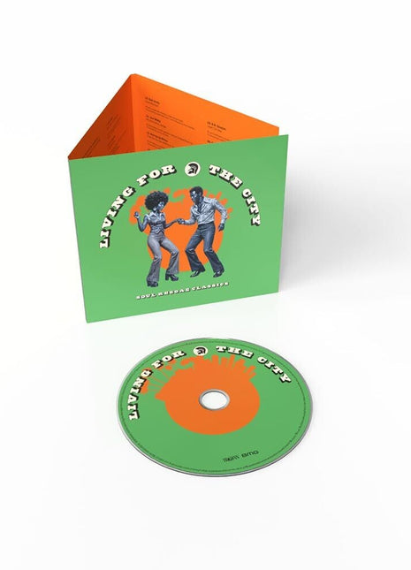 the album cover for Various Artists - Living for the City: Soul Reggae Classics (trojan Records)