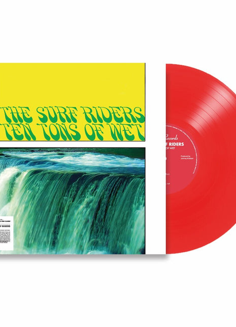 the album cover for Surf Riders - Ten Tons Of Wet [Colored Vinyl] [Limited Edition]