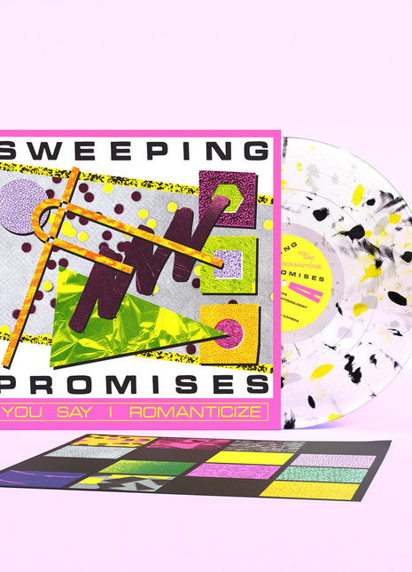 the album cover for Sweeping Promises - You Say I Romanticize [Colored Vinyl]