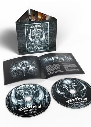 the album cover for Motorhead - Kiss of Death (20th Anniversary Edition) (2cd)
