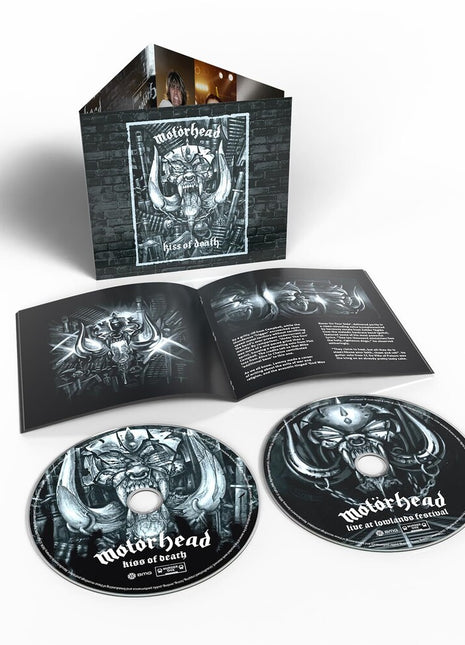 the album cover for Motorhead - Kiss of Death (20th Anniversary Edition) (2cd)
