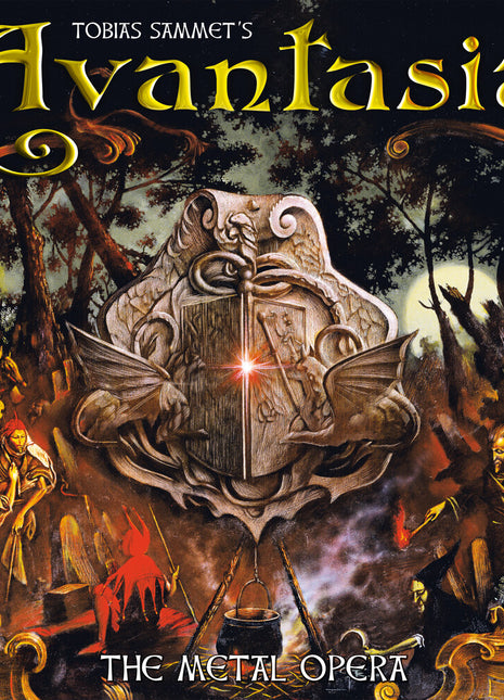 the album cover for Avantasia - Metal Opera (edited) (25 Year Edition/color Vinyl/2lp/180g)