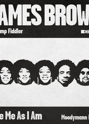 the album cover for Dames & Amp Fiddler Brown - Take Me As I Am (incl. Moodymann Remix)