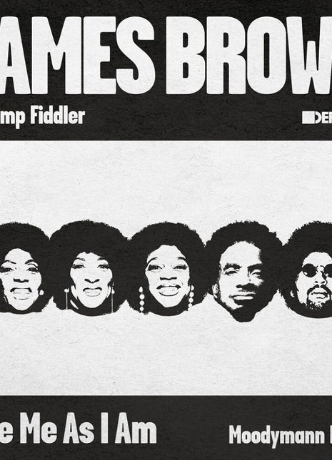 the album cover for Dames & Amp Fiddler Brown - Take Me As I Am (incl. Moodymann Remix)