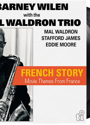 the album cover for Barney With the Mal Waldron Trio Wilen - French Story (movie Themes From France) (2lp/50th Anniversary/180g)