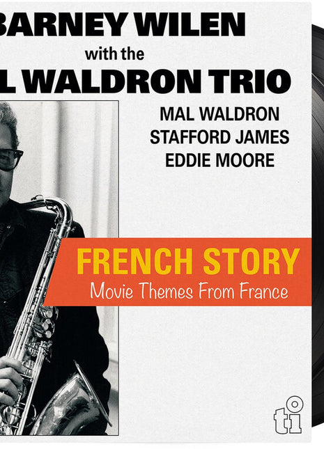the album cover for Barney With the Mal Waldron Trio Wilen - French Story (movie Themes From France) (2lp/50th Anniversary/180g)