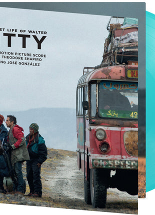 the album cover for Theodore Shapiro - Secret Life of Walter Mitty (ost) (turquoise Vinyl/180g/numbered)