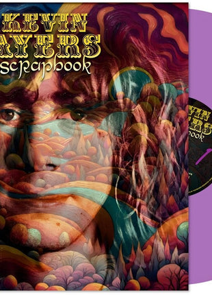 the album cover for Kevin Ayers - Scrapbook (liliac Vinyl)