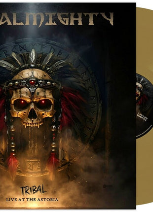 the album cover for Almighty - Tribal (aztec Gold Vinyl)