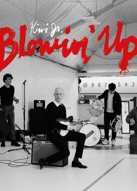 the album cover for Kiwi jr. - Blowin' Up