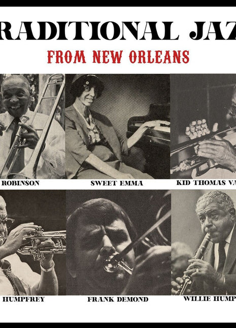 the album cover for Traditional Jazz From New Orleans / Various - Traditional Jazz From New Orleans / Various