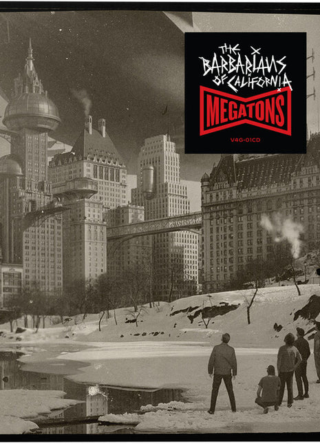 the album cover for Barbarians Of California - Megatons