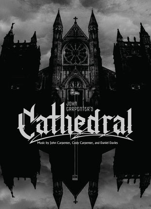 the album cover for John Carpenter - Cathedral