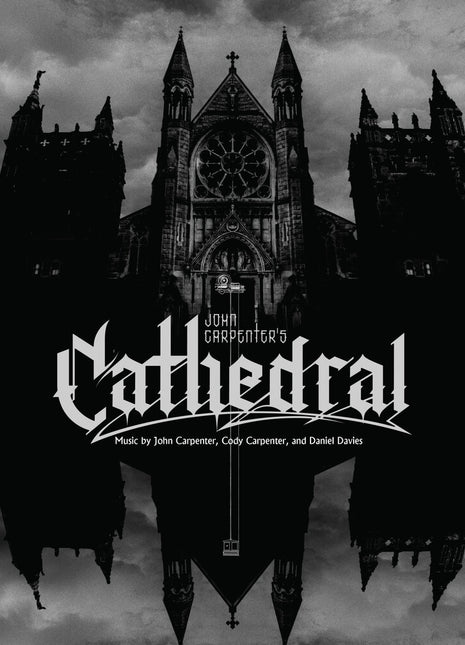 the album cover for John Carpenter - Cathedral
