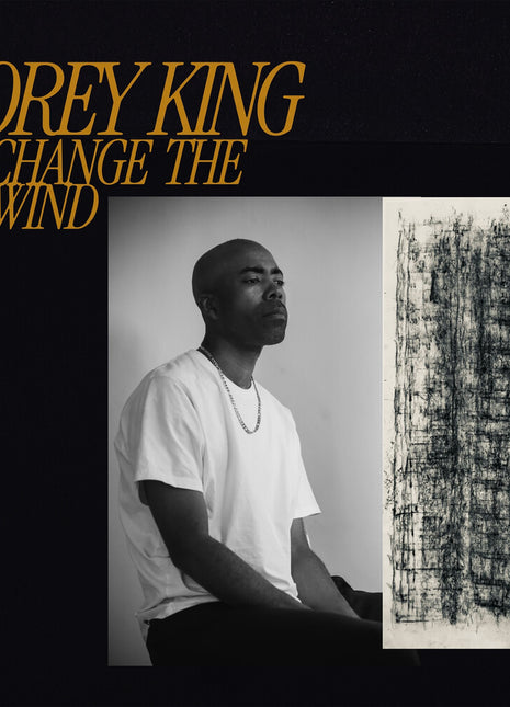 the album cover for Corey King - Change The Wind