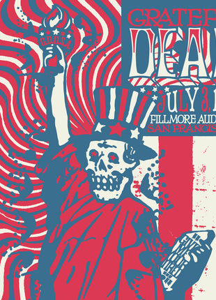 the album cover for Grateful Dead - Fillmore Auditorium San Francisco Ca 7/3/66 Live