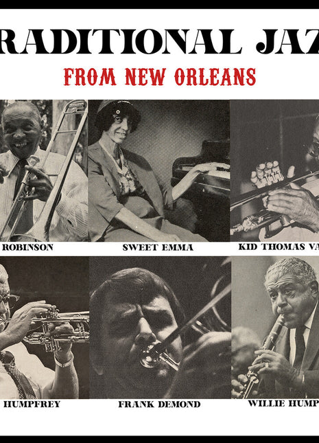 the album cover for Traditional Jazz From New Orleans / Various - Traditional Jazz From New Orleans / Various