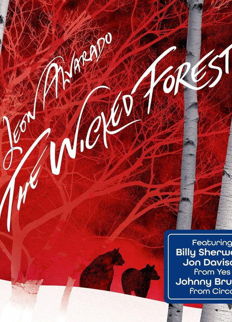 the album cover for Leon Alvarado - Wicked Forest [Digipak]