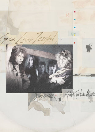 the album cover for Gene Loves Jezebel - Discover + Glad To Be Alive - 40th (Aniv) (Exp)