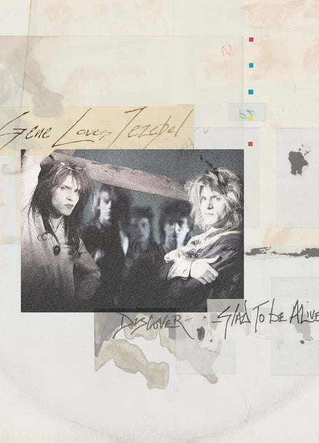 the album cover for Gene Loves Jezebel - Discover + Glad To Be Alive - 40th (Aniv) (Exp)