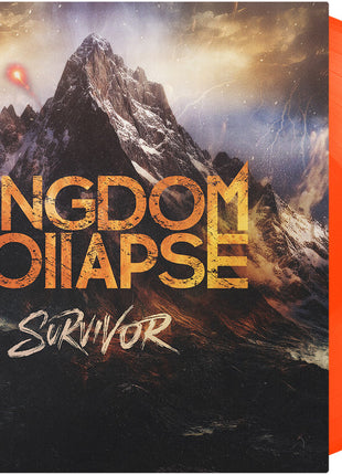 the album cover for Kingdom Collapse - Survivor