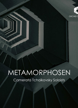 the album cover for Camerata Tchaikovsky Soloists - Metamorphosen