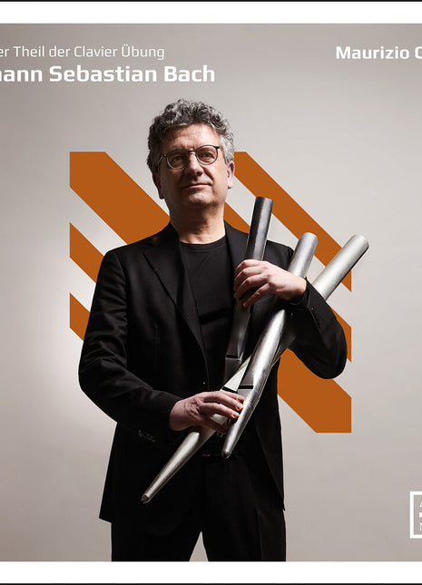 the album cover for Maurizio Croci - J. S. Bach: Dritter Theil Der Clavier Ubung