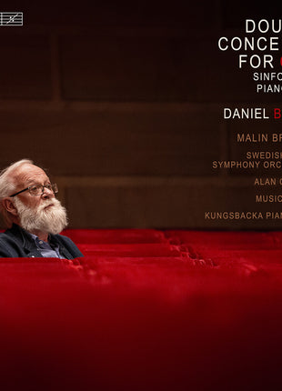the album cover for Malin Broman - Daniel Bortz: Double Con For One