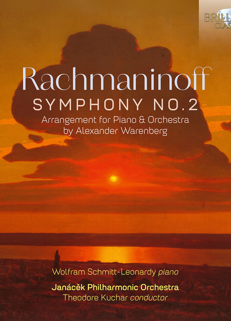 the album cover for Schmitt-Wolfram Leonardy - Rachmaninoff: Sym No. 2 (Arrangement For Pno
