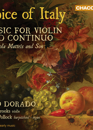 the album cover for Duo Dorado - Spice Of Italy - Music For Vn & Continuo By Nicola