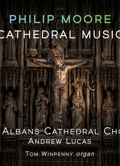 the album cover for Various Artists - Philip Moore: Cathedral Music
