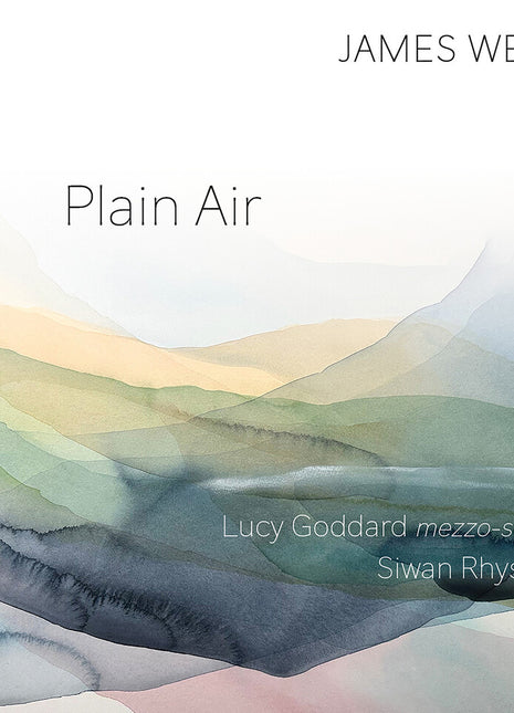 the album cover for Lucy Goddard - James Weeks: Plain Air