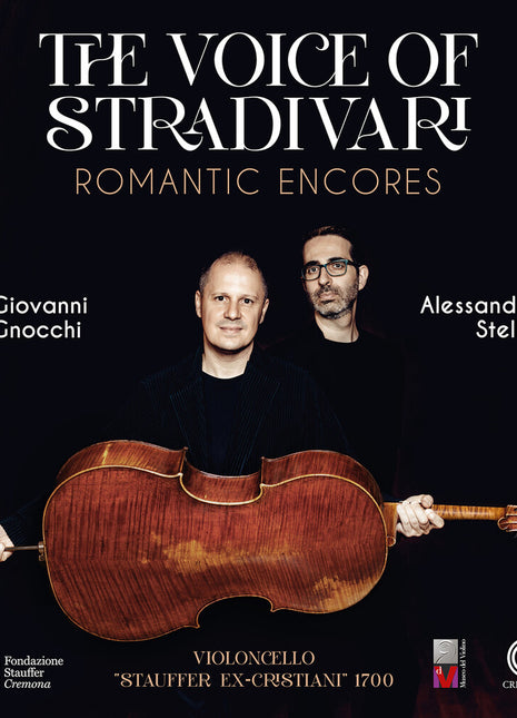 the album cover for Giovanni Gnocchi - Voice Of Stradivari - Giovanni Gnocchi (Vc)