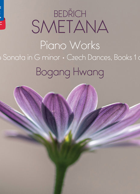 the album cover for Bogang Hwang - Smetana: Pno Works