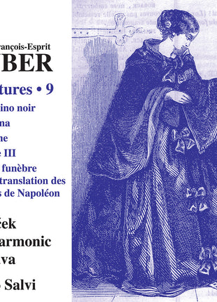 the album cover for Janacek Philharmonic Ostrava - Auber: Overtures Vol. 9