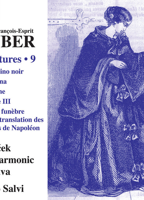 the album cover for Janacek Philharmonic Ostrava - Auber: Overtures Vol. 9