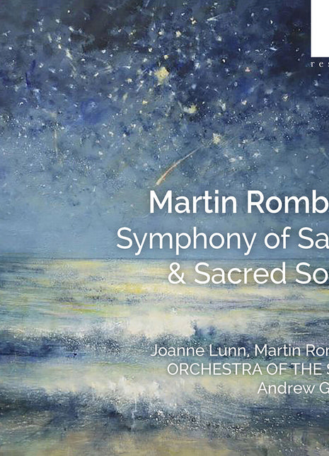 the album cover for Joanne & Martin Romberg & the Orchestra of the Swan & Andrew Griffiths Lunn - Martin Romberg: Symphony of Saints & Sacred Songs