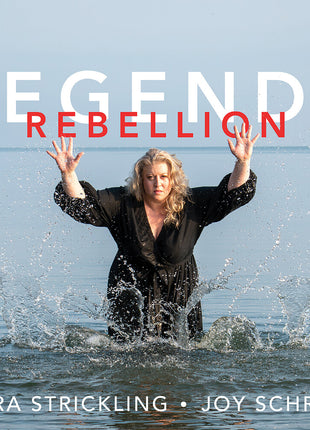 the album cover for Laura Strickling - Legends - Rebellion