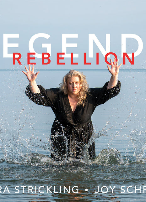 the album cover for Laura Strickling - Legends - Rebellion