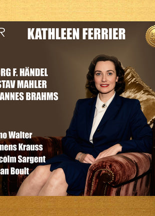 the album cover for KATHLEEN FERRIER - Kathleen Ferrier
