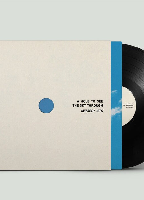 the album cover for Mystery Jets - Hole To See The Sky Through