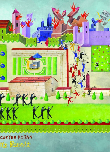the album cover for Creekbed Carter Hogan - Peasants Revolt [Digipak]