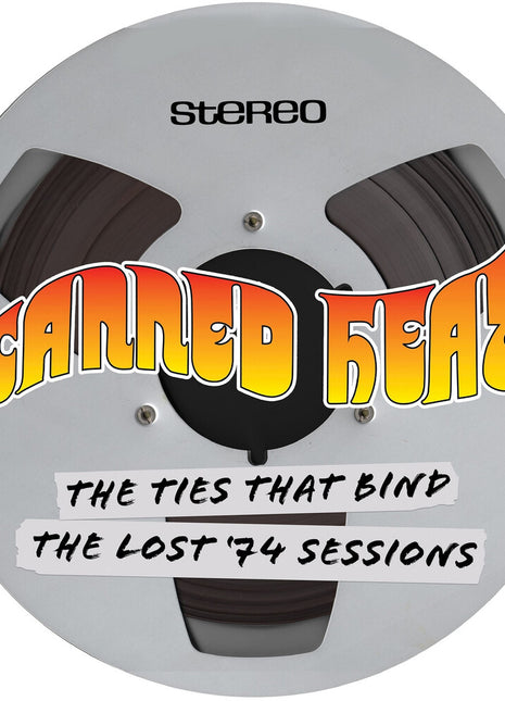 the album cover for Canned Heat - Ties That Bind (gold Metallic Vinyl/circular Cover)