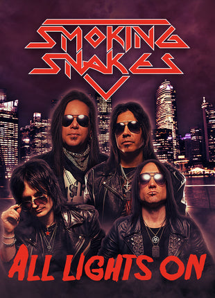 the album cover for Smoking Snakes - All Lights on