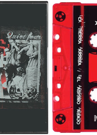 the album cover for Quiet Fear - Tierra Arriba/el Abismo Abajo