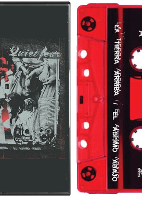 the album cover for Quiet Fear - Tierra Arriba/el Abismo Abajo
