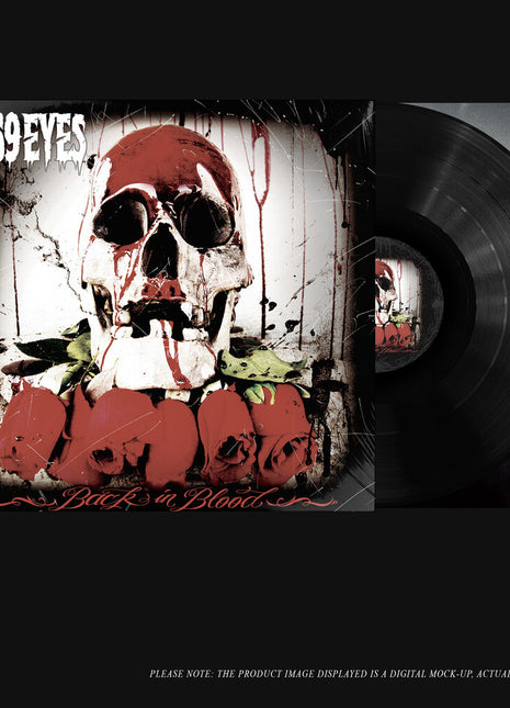 the album cover for 69 Eyes - Back in Blood