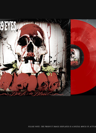 the album cover for 69 Eyes - Back in Blood